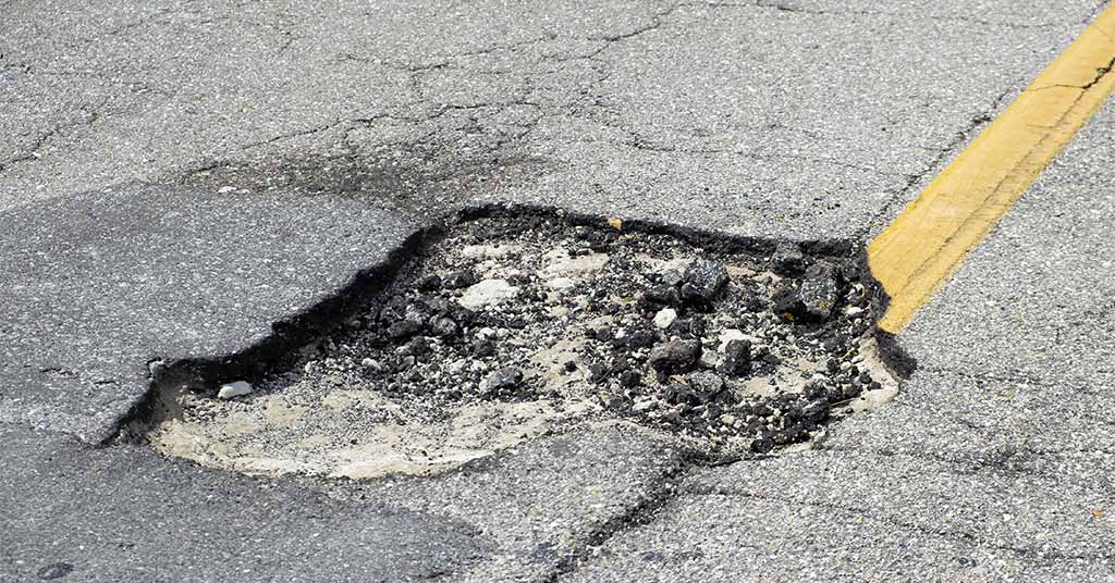 road accidents caused by potholes in south africa